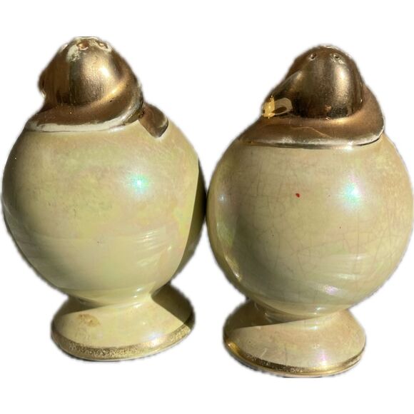 Antique Salt and Pepper Shakers Made in the US - Picture 1 of 3